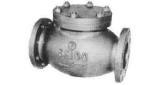 GLOBE VALVE LIFT CHECK C-IRON, FLANGED F7358 5KG-50MM