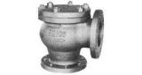 ANGLE VALVE LIFT CHECK C-IRON, FLANGED F7359 5KG-50MM