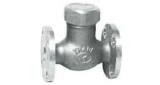 GLOBE VALVE LIFT CHECK BRONZE, FL'GED U-BONNET F7417 16K-15MM
