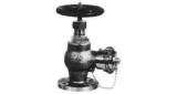 ANGLE HOSE VALVE BRONZE, FLANGE&SCREW F7334 5KG-15MM