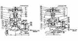 GLOBE HOSE VALVE BRONZE, FLANGE&COUPLING F7334 5KG-40MM