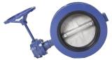 BUTTERFLY VALVE DOUBLE FLANGED, W/GEAR BOX N.CAST IRON 50MM