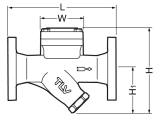 STEAM TRAP MALLEABLE-IRON, THERMODYNAMIC FLANGED 15A