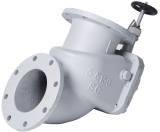 STORM VALVE ANGLE TYPE, W/HANDLE CAST STEEL 10K 50MM
