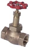 VALVE GLOBE DIN BRONZE PN32, BSP FEMALE THREADED 1/4"
