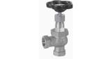ANGLE VALVE DIN BRONZE SCREWED, #1276 3/8"