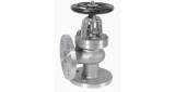 ANGLE VALVE DIN BRONZE FLANGED, PN10/16 HEAVY TYPE #1271 15MM