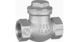 CHECK VALVE DIN BRONZE SCREWED, SWING TYPE #505BR 3/8"