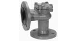 CHECK VALVE DIN C/IRON FLANGED, LIFT PN16 ANGLE #78 DN 15