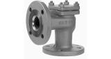 CHECK VALVE DIN CAST STEEL, LIFT PN40 ANGLE #96 DN 15