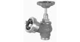 FIRE/DECKWASH VALVE DIN 30DEG., ANGLE COPPER ALLOY #905 1"