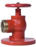 FIRE HYDRANT DIN BRASS ANGLE, FLANGED & MALE THREAD END DN38
