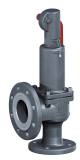 VALVE SAFETY CAST IRON 352TGFL, GASTIGHT W/LEVER HDL PN40 DN40 