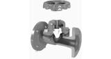 DIAPHRAM VALVE DIN C/IRON PN10, FULLBORE RUBBERLINE 5652 15MM