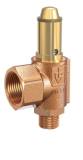 VALVE SAFETY GUNMETAL #851SGK, DIN 0.5-25 BAR G1/2" & 1/2"