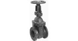 GATE VALVE ANSI 125 CAST IRON, BRONZE TRIM FLANGED #1800 2"