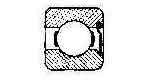 BALL BEARING SINGLE ROW, DEEP GROOVE NO.6200Z