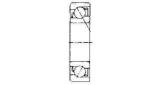 BALL BEARING SINGLE ROW, ANGULAR CONTACT NO.7200