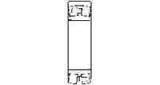 ROLLER BEARING SPHERICAL, NO.22208K