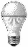 LAMP LED 4.1W (40W) 100V E-26, DAY LIGHT