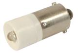 LAMP INDICATOR SINGLE LED BA9S, 10X24MM 6VOLT RED 
