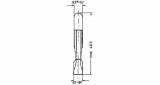 LAMP TELEPHONE INDICATOR T6.8, (45) 24V 20MA 6.8X44MM