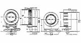 FL-LAMP HOLDER WATER-PROOF, PHENOL RESIN 300V 1A