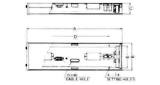FL CEILINGLIGHT NON-WATERTIGHT, SURFACE 100/115V KQB201 20WX1