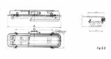 FL CEILING LIGHT WATERTIGHT, W/GLOBE 100/115V KEW201 20WX1