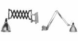 CHART TABLE LIGHT, WALL-MOUNTING BELLOW TYPE E-26