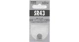 BATTERY SILVER OXIDE SR-44, (G-13) 1.55V 11.6X5.4MM