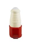 PLUG CEE FEMALE AC380V RED 4P, 16AMP 6H IP44