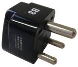 ADAPTOR 3-ROUND PIN (B3) PLUG &, (A/B/C/O/SE/BF/O2) RECEPTACLE