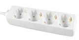 RECEPTACLE 2WAYS EUROPEAN PLUG, 2 ROUND PINS W/3MTR CORD