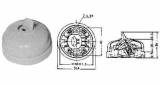SWITCH SNAP NON-WATERTIGHT, TYPE 1T 2POLE 56MM DIAM