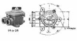 SWITCH ROTARY SMALL WATERTIGHT, TYPE#1R CAST-IRON
