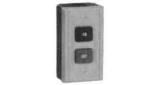 SWITCH PUSH BUTTON 2-POLE, 110V 15A SURFACE TYPE