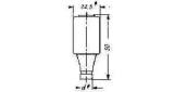 FUSE DIN TYPE DIAZED TIME-LAG, E-27 AC500V 2A 