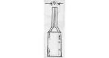 TERMINAL LUG INSULATED, CABLE TIP 1.25MM2 DIA 2MM RED
