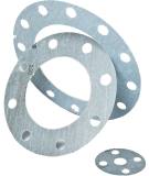 GASKET NATURAL NITRILE RUBBER, HOLED PN16 TH:2MM NOM SIZE 20  