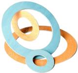GASKET NATURAL NITRILE RUBBER, BLIND PN16 TH2MM 350 368X445MM 