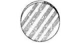 PORTHOLE GLASS CLEAR, 212MM DIAMX8MM THICK