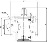 WATER FILTER CAN CASTING STEEL, NOM DIA 25MM