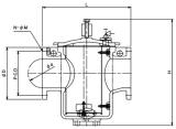 WATER FILTER CAN CASTING STEEL, NOM DIA 131MM