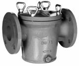 MUD BOX DIN CAST IRON BASKET, FLANGED PN10 #1187 40MM