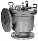 MUD BOX DIN CAST IRON BASKET, FLANGED PN10 ANGLE #1188 40MM